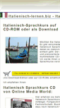 Mobile Screenshot of italienisch-lernen.biz